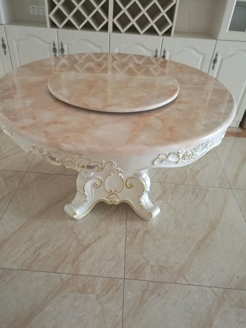 天然大理石餐桌让你在家也能享受高级餐厅(图1)