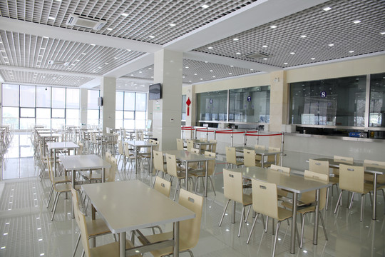 食堂快餐桌椅价格介绍-家具-土巴兔装修网(图1)